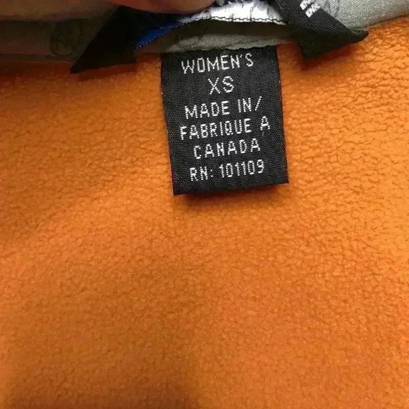 Cloudveil Vest Orange Zip Pockets Fleece Sz XS - Picture 5 of 10